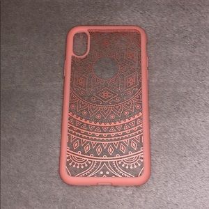 iphone X Mandala pink case!